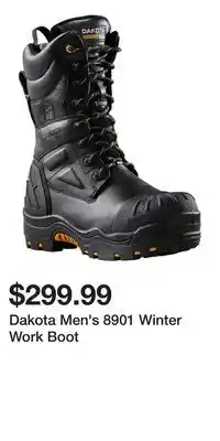 Mark's Dakota Men's 8901 Winter Work Boot offer