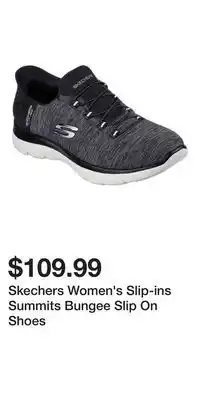 Mark's Skechers Women's Slip-ins Summits Bungee Slip On Shoes offer