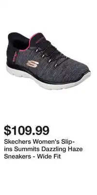 Mark's Skechers Women's Slip-ins Summits Dazzling Haze Sneakers - Wide Fit offer