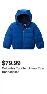 Mark's Columbia Toddler Unisex Tiny Bear Jacket offer