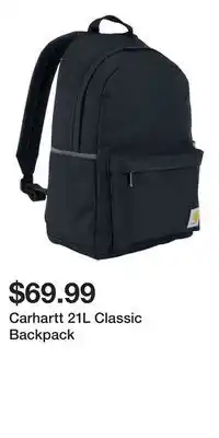 Mark's Carhartt 21L Classic Backpack offer