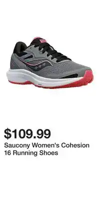 Mark's Saucony Women's Cohesion 16 Running Shoes offer