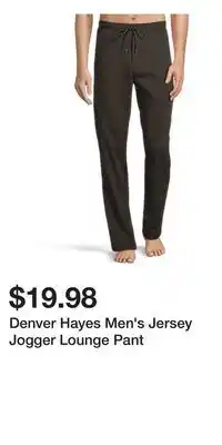 Mark's Denver Hayes Men's Jersey Jogger Lounge Pant offer