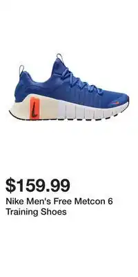 Sport Chek Nike Men's Free Metcon 6 Training Shoes offer