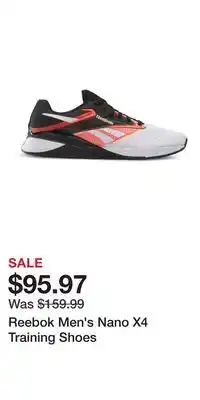 Sport Chek Reebok Men's Nano X4 Training Shoes offer