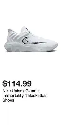 Sport Chek Nike Unisex Giannis Immortality 4 Basketball Shoes offer