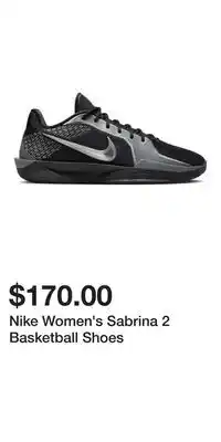 Sport Chek Nike Women's Sabrina 2 Basketball Shoes offer