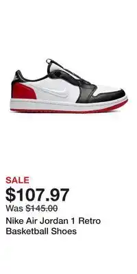 Sport Chek Nike Air Jordan 1 Retro Basketball Shoes offer