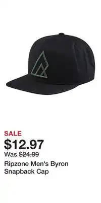 Sport Chek Ripzone Men's Byron Snapback Cap offer