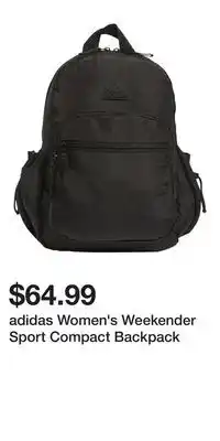 Sport Chek adidas Women's Weekender Sport Compact Backpack offer