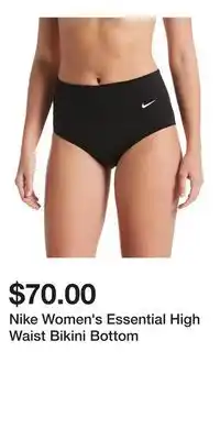 Sport Chek Nike Women's Essential High Waist Bikini Bottom offer