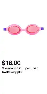 Sport Chek Speedo Kids' Super Flyer Swim Goggles offer