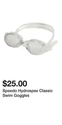 Sport Chek Speedo Hydrospex Classic Swim Goggles offer