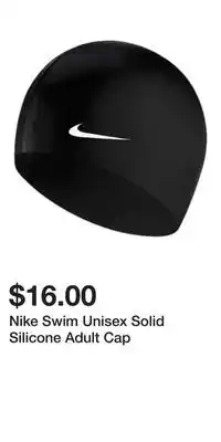 Sport Chek Nike Swim Unisex Solid Silicone Adult Cap offer