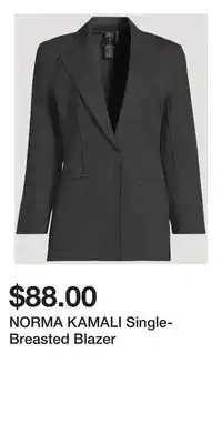 Holt Renfrew NORMA KAMALI Single-Breasted Blazer offer