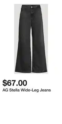 Holt Renfrew AG Stella Wide-Leg Jeans offer