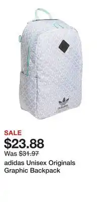 Sport Chek adidas Unisex Originals Graphic Backpack offer