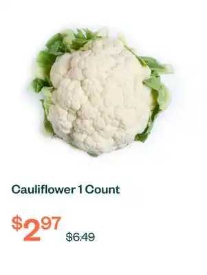 Voilà Cauliflower 1 Count offer