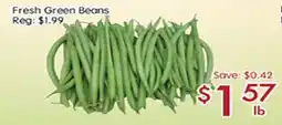 Sunny Food Mart Fresh Green Beans offer