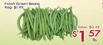 Sunny Food Mart Fresh Green Beans offer