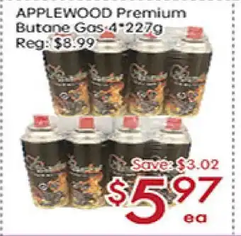 Sunny Food Mart APPLEWOOD Premium Butane Gas offer