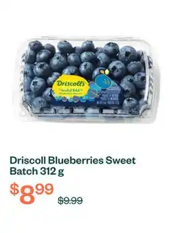 Voilà Driscoll Blueberries Sweet Batch 312 g offer