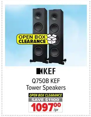 2001 Audio Video Q750B Tower Speakers offer