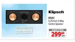 2001 Audio Video R50C 5.25 Inch 2-Way Centre Speaker offer