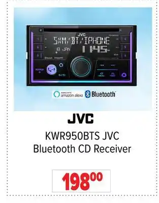 2001 Audio Video KWR950BTS JVC Bluetooth CD Receiver offer