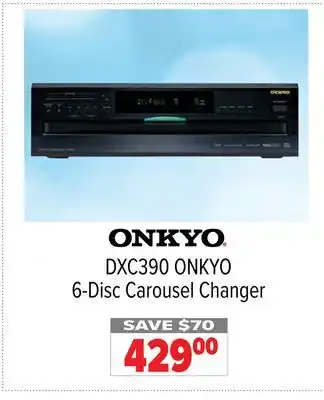 2001 Audio Video DXC390 6-Disc Carousel Changer offer