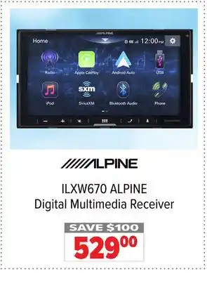 2001 Audio Video ILXW670 Digital Multimedia Receiver offer