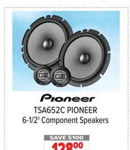 2001 Audio Video TSA652C 6-1/2|| Component Speakers offer