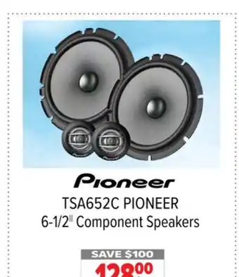 2001 Audio Video TSA652C 6-1/2|| Component Speakers offer