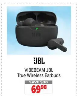 2001 Audio Video VIBEBEAM JBL True Wireless Earbuds offer