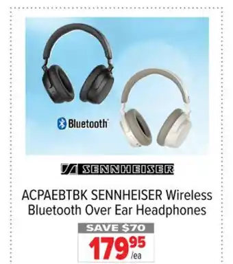 2001 Audio Video ACPAEBTBK Wireless Bluetooth Over Ear Headphones offer