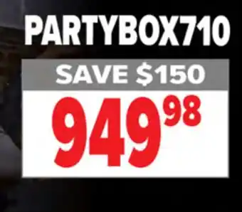 2001 Audio Video PARTYBOX710 PARTY BOX offer