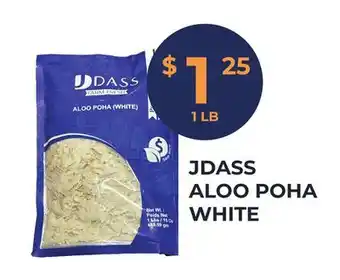 Food World Supermarket JDASS ALOO POHA WHITE offer