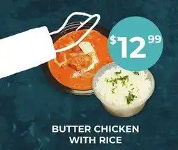 Food World Supermarket BUTTER CHICKEN WITH RICE offer