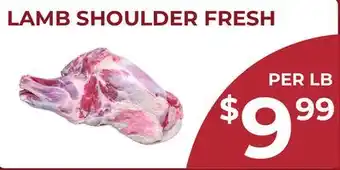 Food World Supermarket LAMB SHOULDER FRESH offer