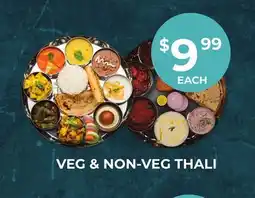 Food World Supermarket VEG & NON-VEG THALI offer