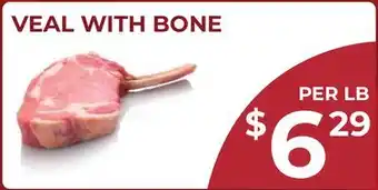 Food World Supermarket VEAL WITH BONE offer