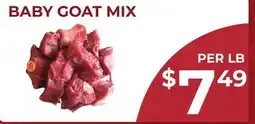 Food World Supermarket BABY GOAT MIX offer