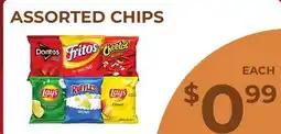 Food World Supermarket ASSORTED CHIPS offer