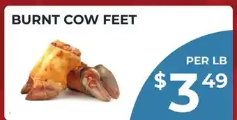 Food World Supermarket BURNT COW FEET offer