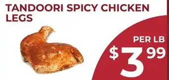 Food World Supermarket TANDOORI SPICY CHICKEN LEGS offer