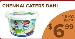 Food World Supermarket CHENNAI CATERS DAHI offer