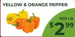 Food World Supermarket YELLOW & ORANGE PEPPER offer