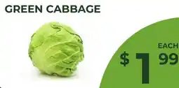 Food World Supermarket GREEN CABBAGE offer