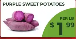 Food World Supermarket PURPLE SWEET POTATOES offer