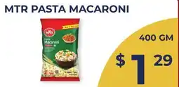 Food World Supermarket MTR PASTA MACARONI offer